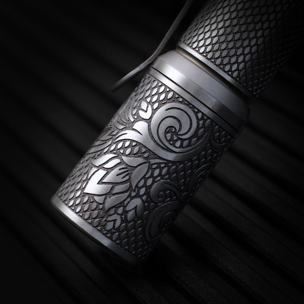CWF Arcadian Flashlight - Checkered Paisley (Tumbled)